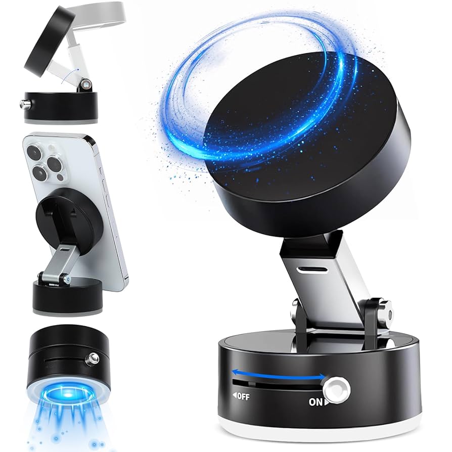 Magnetic Auto-Rotating Smart Phone Stand